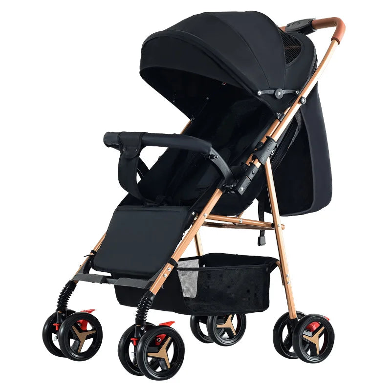 JMT-120970 Compact Lightweight Umbrella Stroller with Extra-Large Storage and Foldable Design for Toddlers