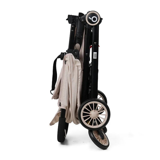 JMT-121098 Compact Lightweight Foldable Baby Stroller with Skin-Friendly Fabric, Perfect for Travel