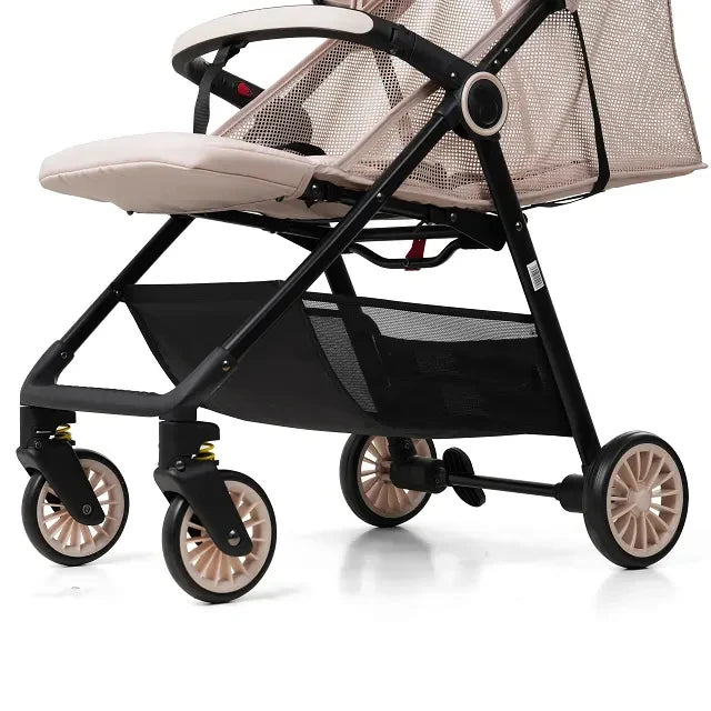 JMT-121098 Compact Lightweight Foldable Baby Stroller with Skin-Friendly Fabric, Perfect for Travel
