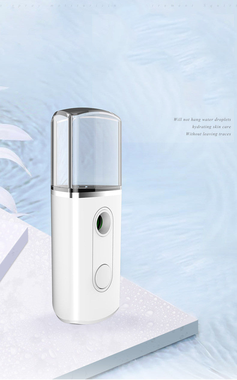 JMT-121098 Portable Nano Facial Mist Humidifier with 20ml Water Tank for Skin Hydration and Care