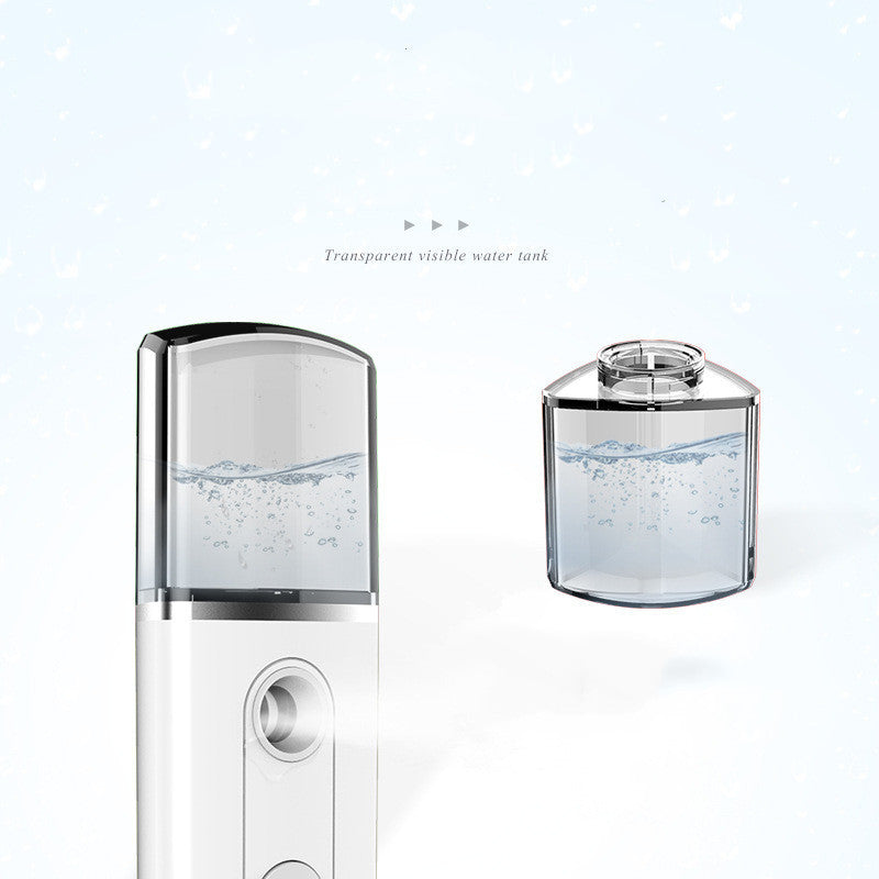 JMT-121098 Portable Nano Facial Mist Humidifier with 20ml Water Tank for Skin Hydration and Care