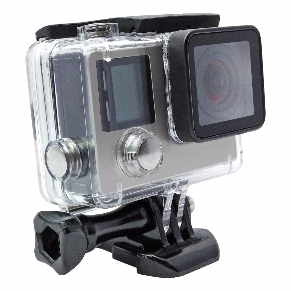 JMT-121290 Waterproof Housing Case for GoPro Hero 3+ and 4 - Underwater Diving Protective Cover