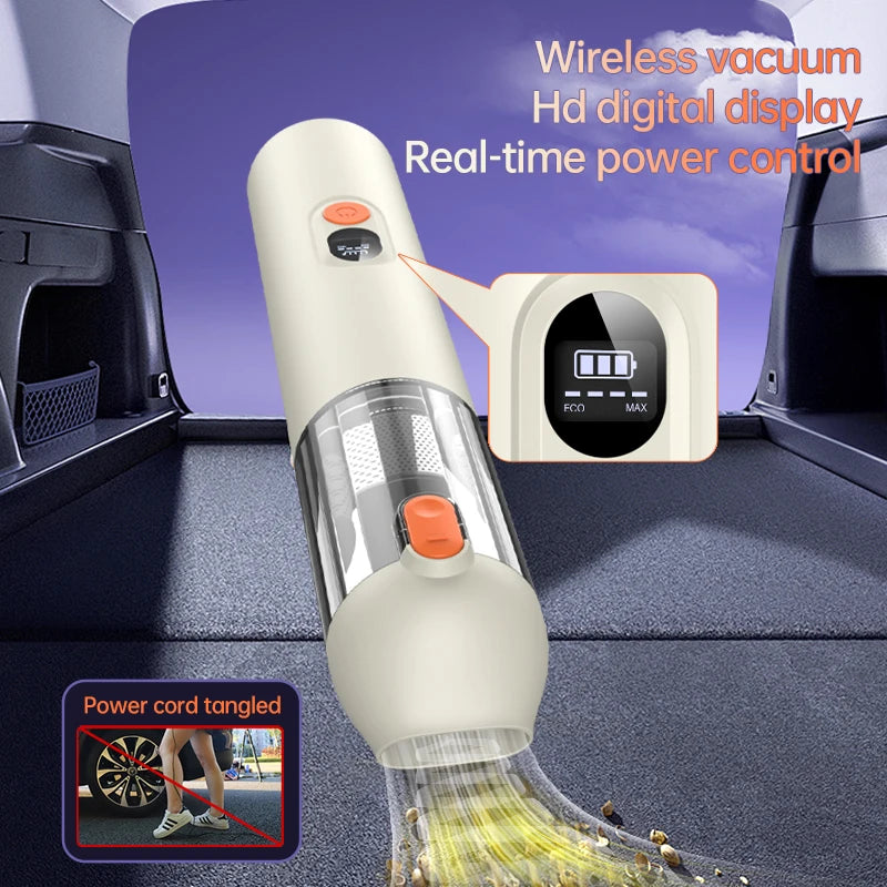 JMT-121418 Cordless 4-in-1 Handheld Vacuum Cleaner with Brushless Motor and Strong Suction for Car and Home Use