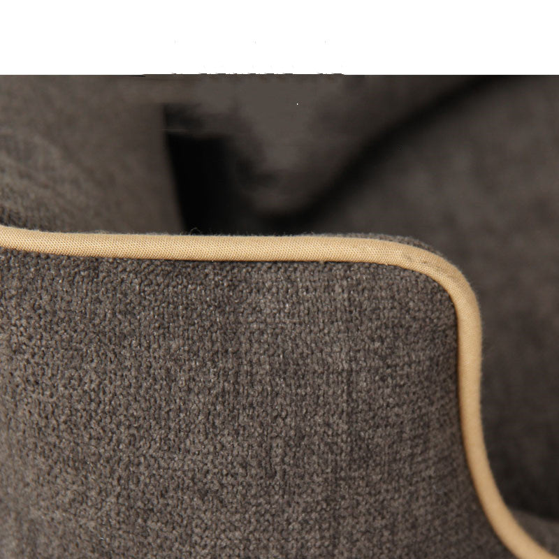 JMT-121418 Warm and Comfortable Bite-Resistant Small Dog Bed - Removable and Washable, Available in Silver Gray, Dark Brown, Navy Blue