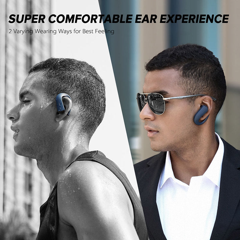 JMT-121610 Wireless Sports Headphones with 36-Hour Playtime, IPX7 Waterproof, and Noise-Canceling Microphone