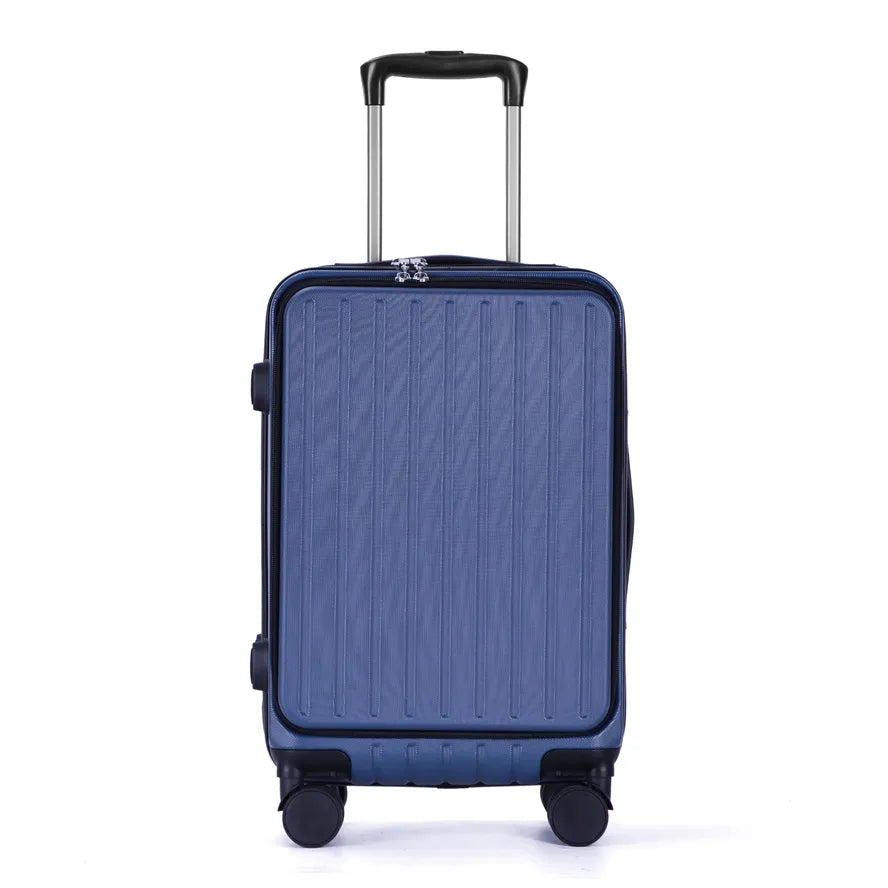 JMT-121674 Stylish ABS Trolley Luggage Set with Laptop Front Pocket for Travel