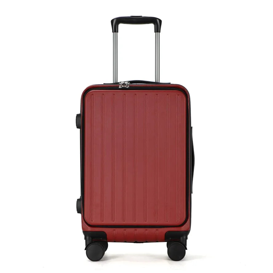 JMT-121674 Stylish ABS Trolley Luggage Set with Laptop Front Pocket for Travel