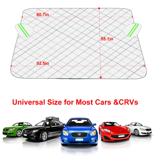 JMT-121738 Automobile Sunshade Cover for Windshield - UV Protection and Heat Resistance