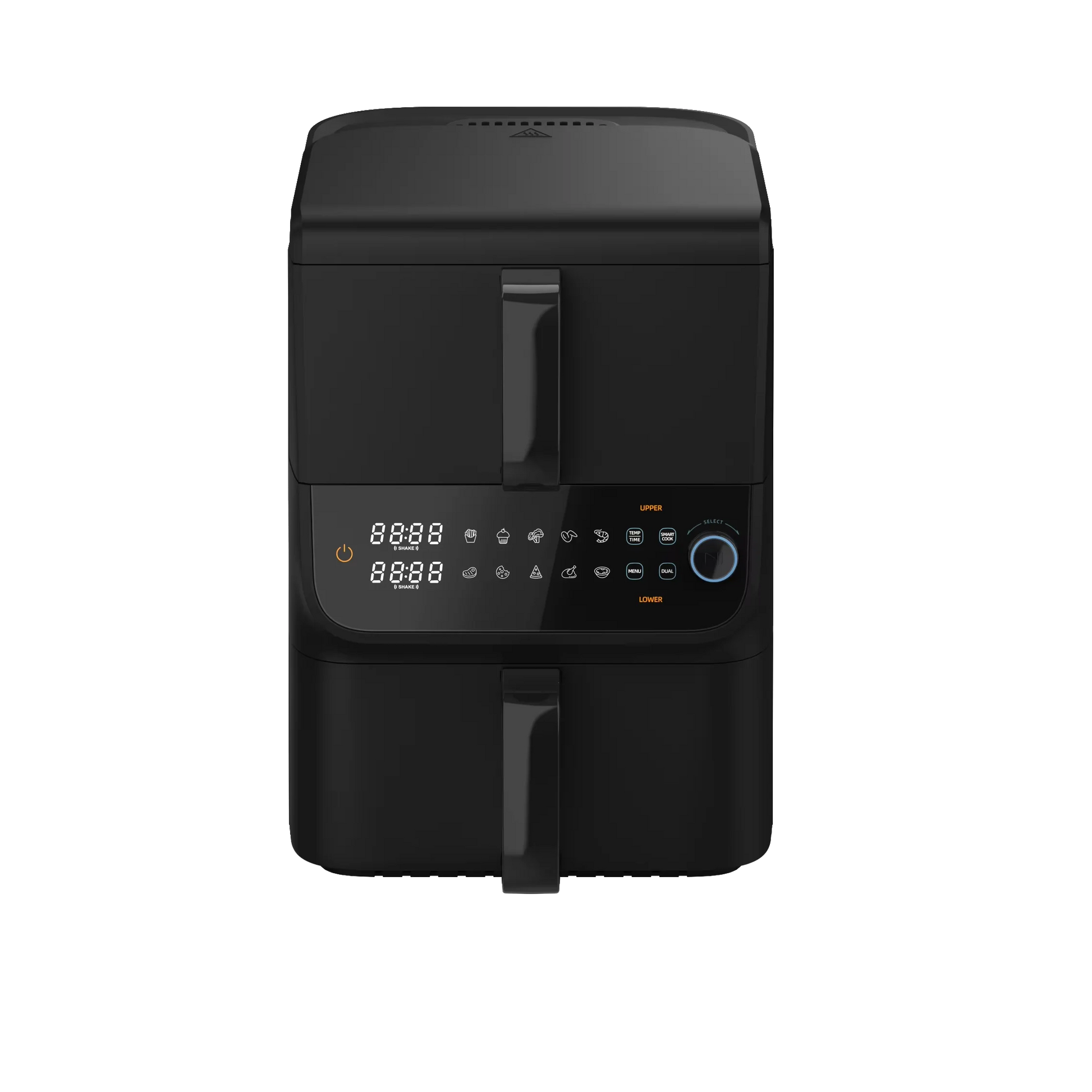 JMT-121866 10L Dual Core Air Fryer with Digital Display - Oil-Free Multi-functional Cooking Appliance