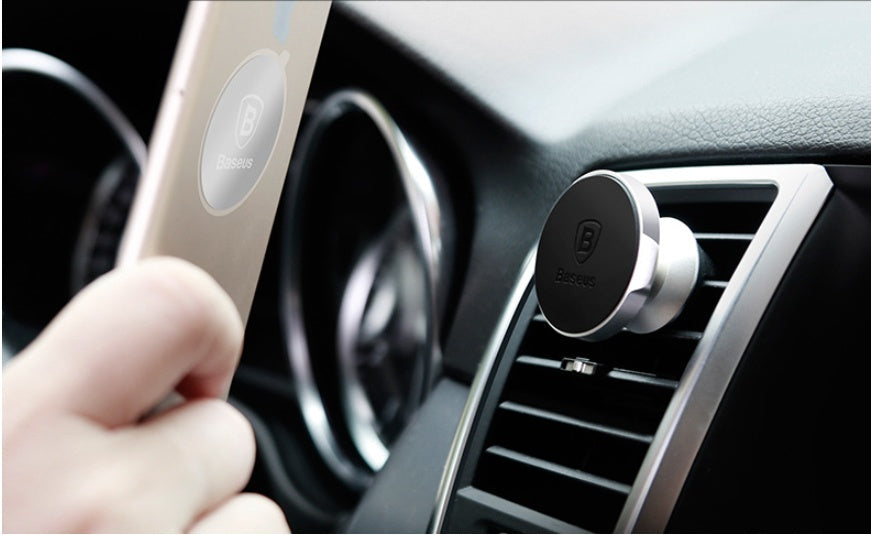 JMT-122122 360-Degree Rotating Magnetic Car Phone Holder for Ear Outlet Mounting
