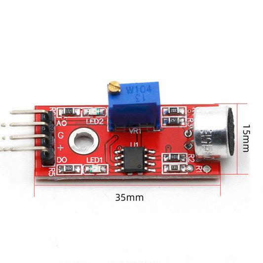 JMT-122442 High Sensitivity Microphone Sensor Module KY-037 for Enhanced Audio Detection