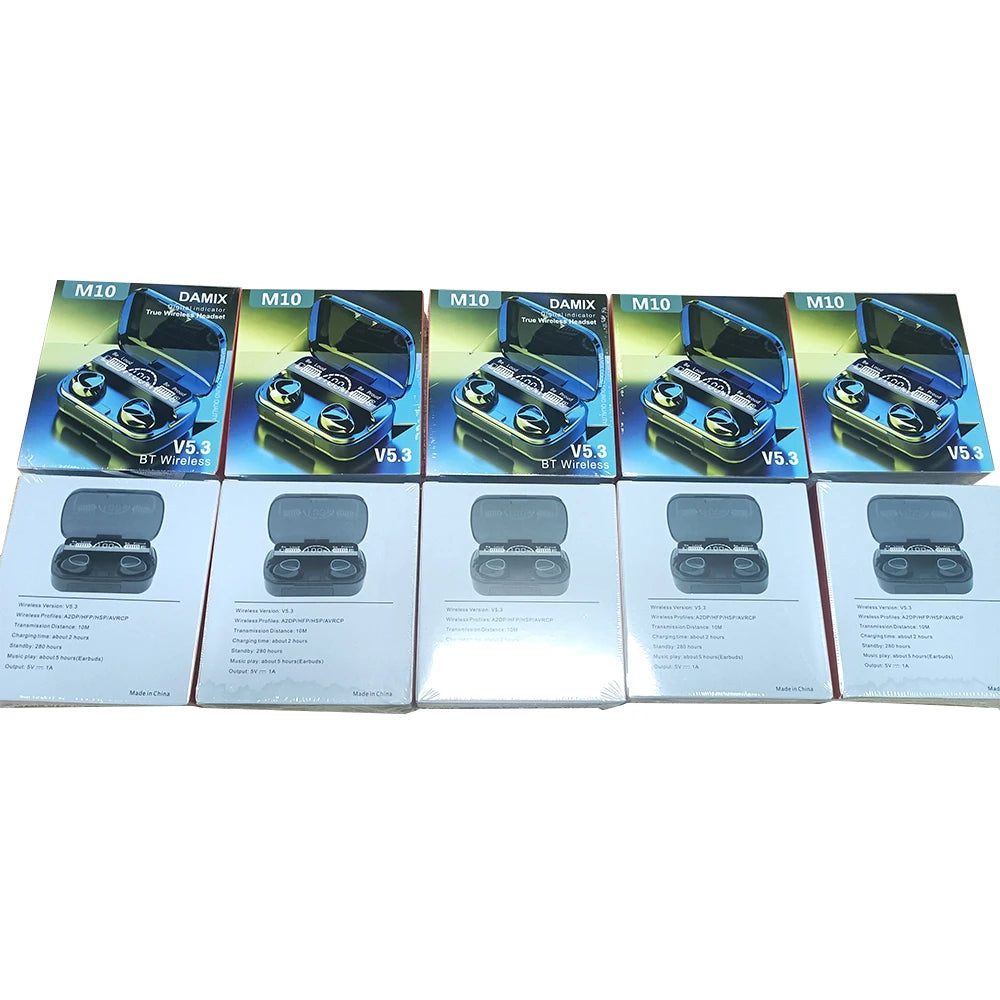 JMT-122442 Wireless Sports Stereo Earbuds with Intelligent Power and Binaural Noise Reduction