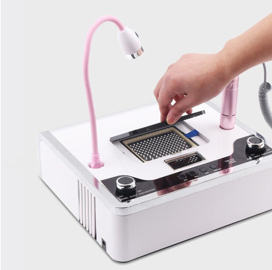 JMT-122570 Nail Polish Remover Vacuum Cleaner – Multifunctional All-in-One Machine in White & Black