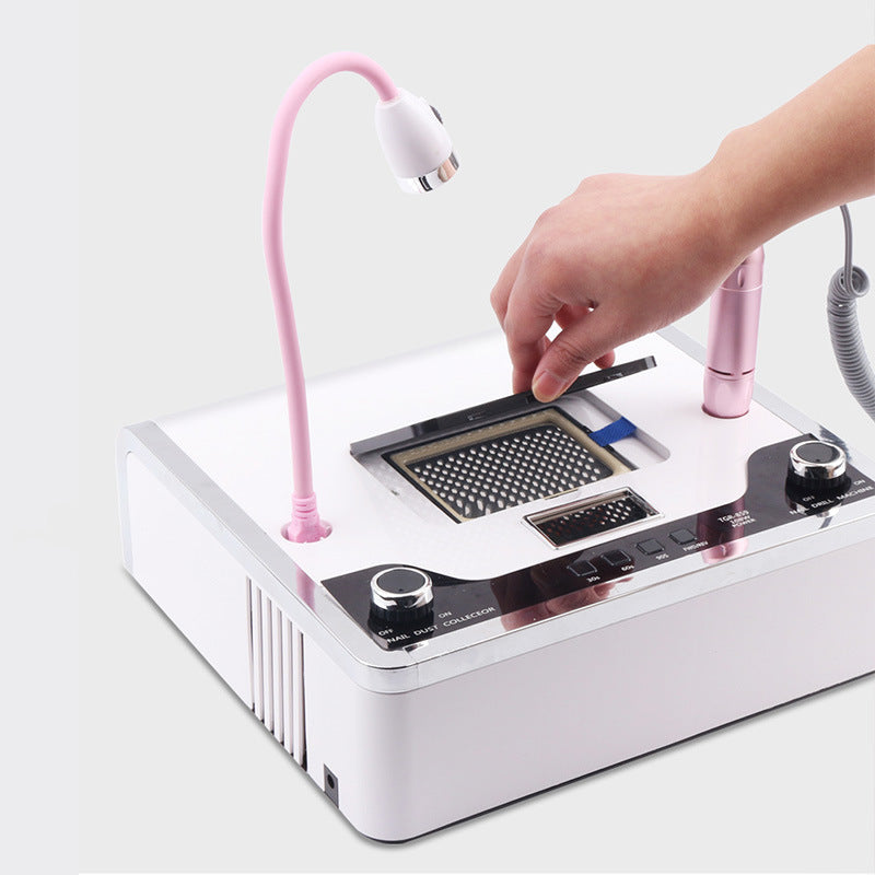 JMT-122570 Nail Polish Remover Vacuum Cleaner – Multifunctional All-in-One Machine in White & Black