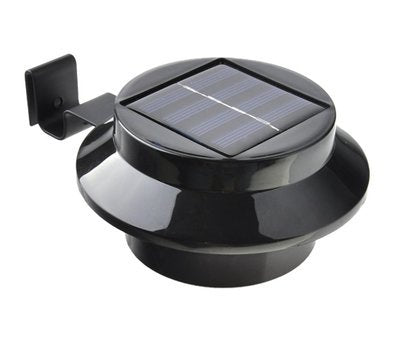 JMT-122762 Solar-Powered 3-LED Wall Light for Corridors and Outdoor Spaces