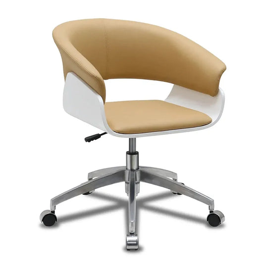 JMT-123018 Elegant Wooden Leather Conference Chair for Office Meetings