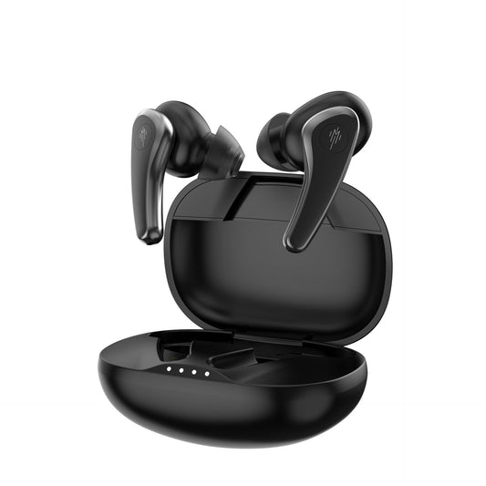 JMT-123082 Binaural True Stereo In-Ear Bluetooth Headset with Voice Control and Call Function