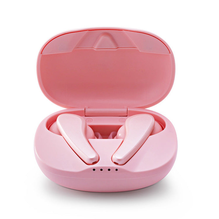 JMT-123082 Binaural True Stereo In-Ear Bluetooth Headset with Voice Control and Call Function