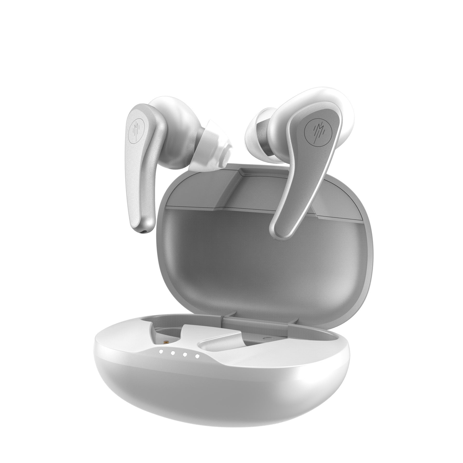 JMT-123082 Binaural True Stereo In-Ear Bluetooth Headset with Voice Control and Call Function