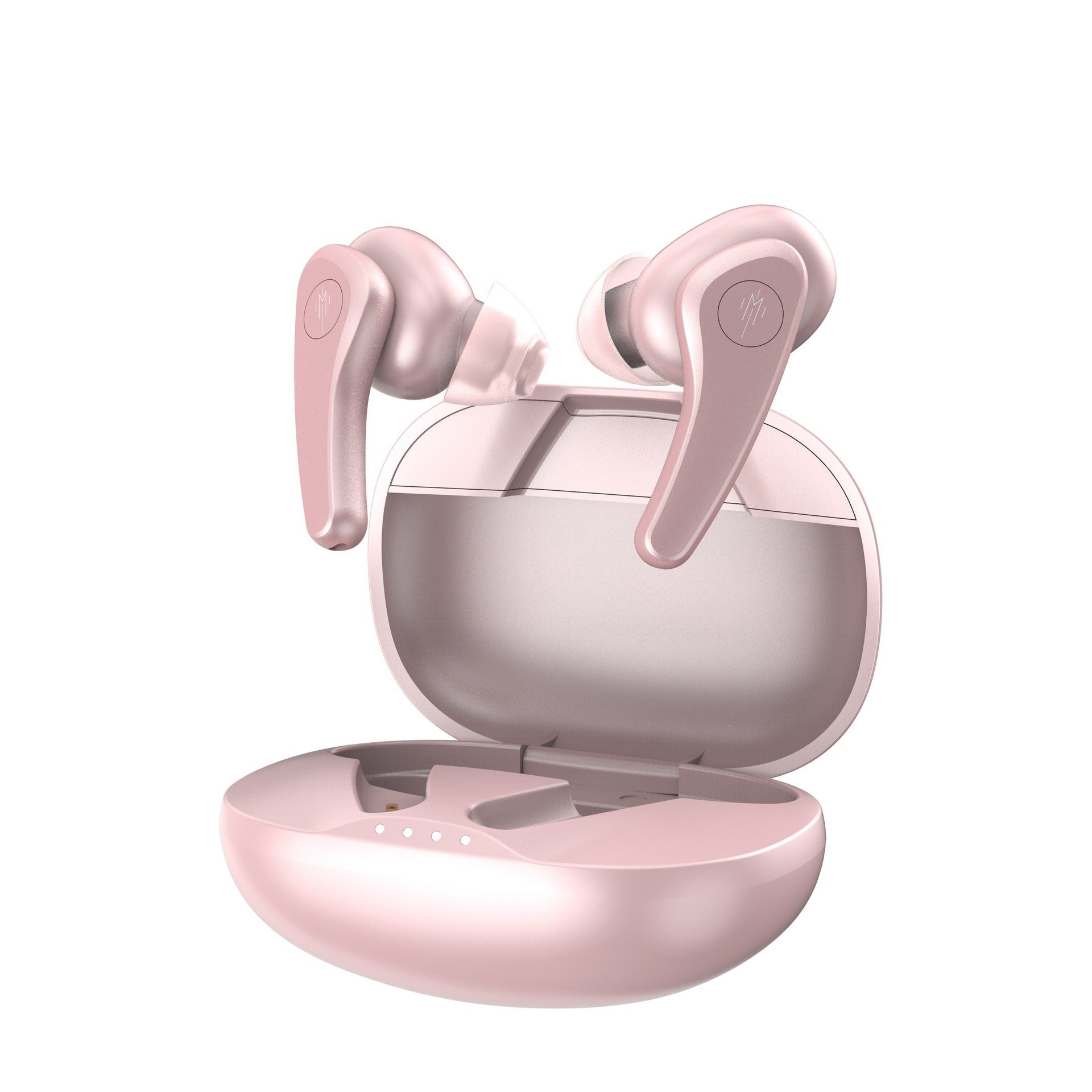 JMT-123082 Binaural True Stereo In-Ear Bluetooth Headset with Voice Control and Call Function