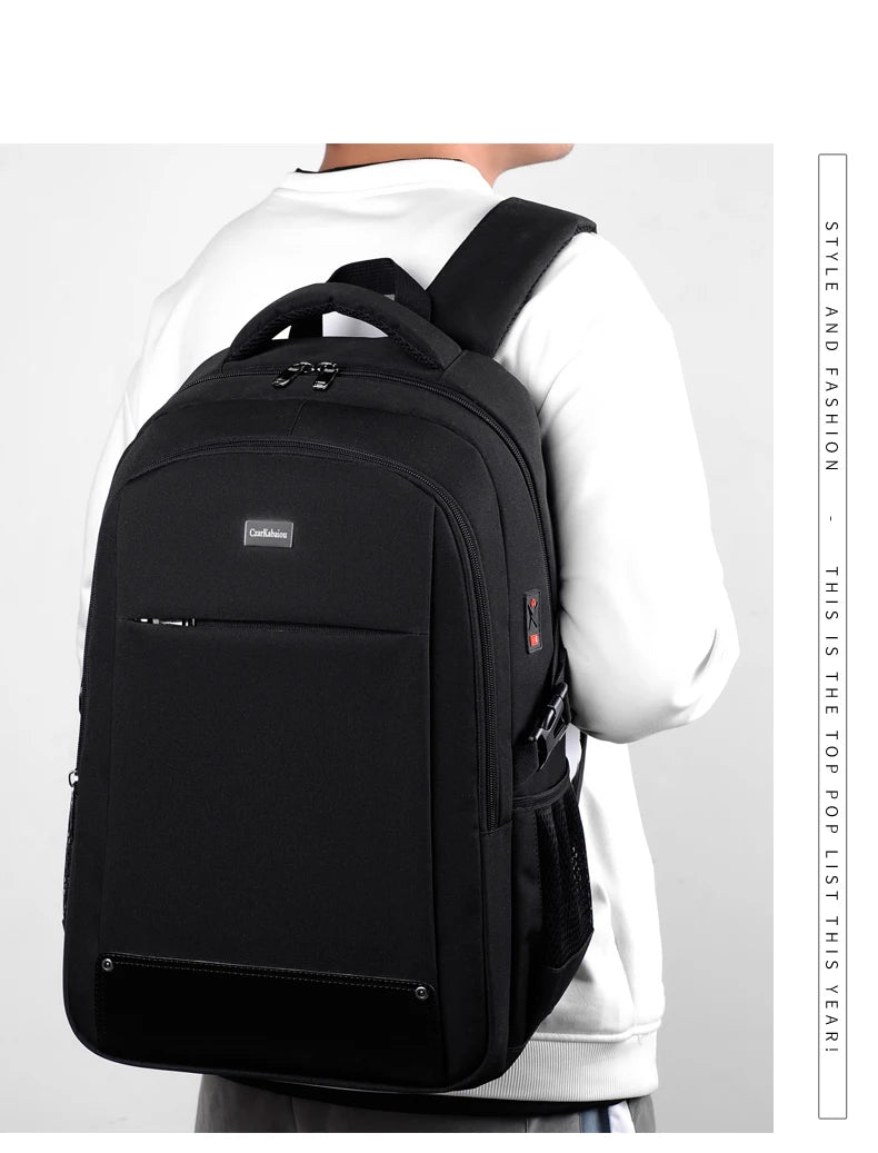 JMT-123274 15.6 Inch Business Casual Waterproof Backpack for Men - Travel and School Use