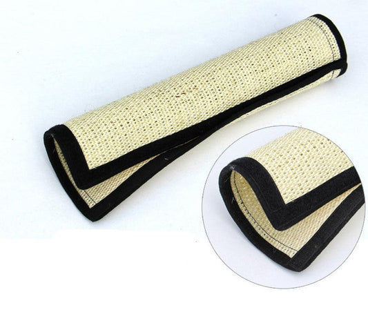 JMT-123722 Large Scratching Blanket Cat Toy and Pet Floor Mat Set with Catnip and Sticks