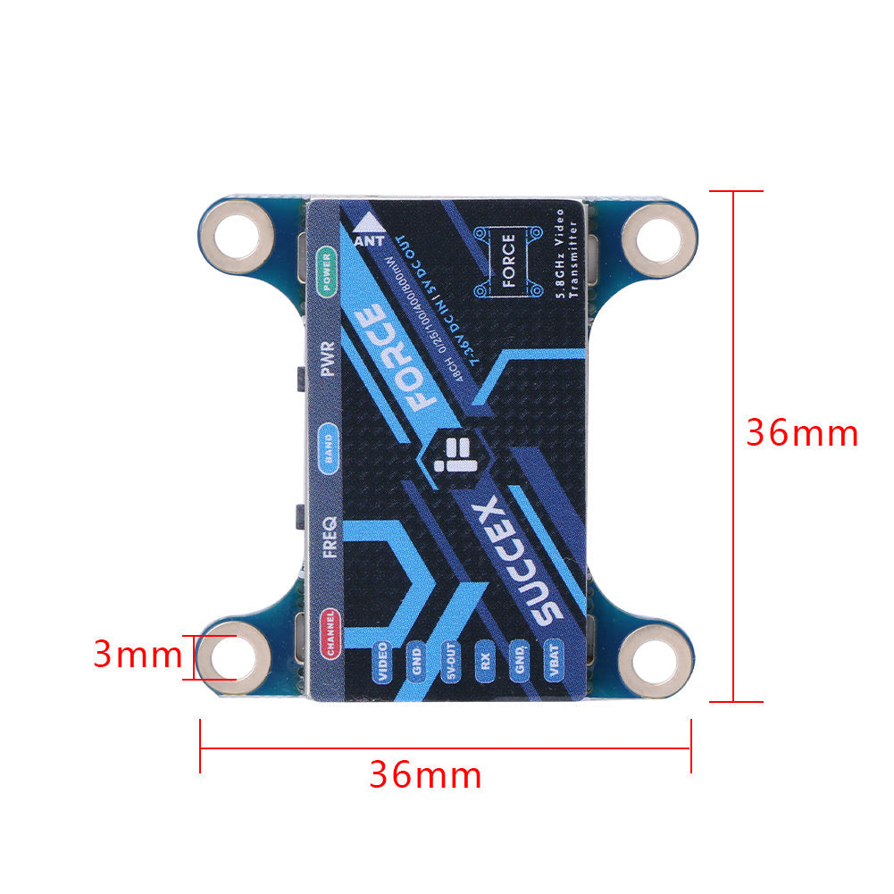 JMT-123786 IFlight SucceX 5.8G 800mW FPV Video Transmission System for Helicopters