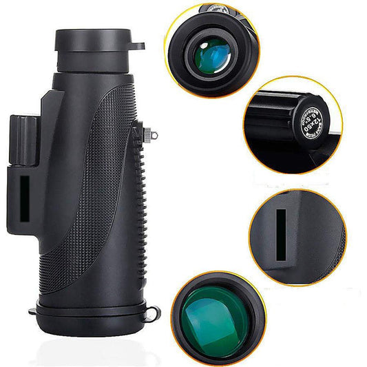 JMT-124426 12X50 Monocular Telescope with Multilayer Coating and BK4 Lens Material