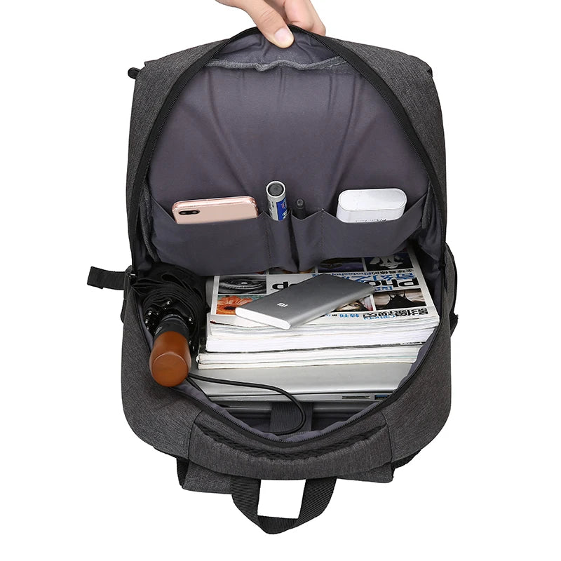 JMT-124426 Versatile USB Charging Backpack for Business Travel and Daily Use, Suitable for Men and Women