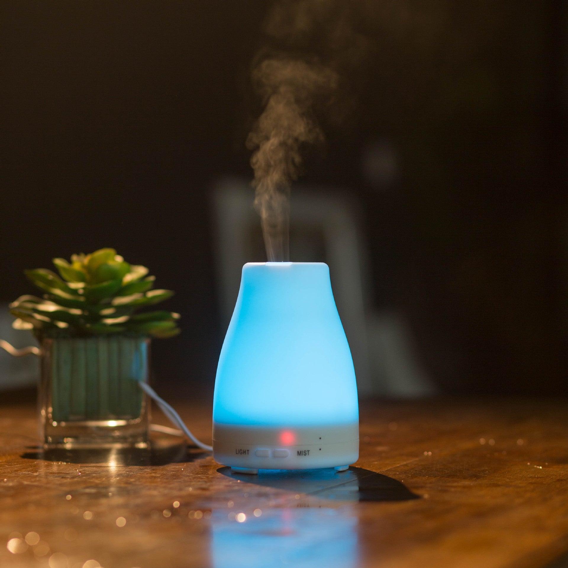 JMT-124554 Remote Control Essential Oil Diffuser and Humidifier for Home Use, 1L Capacity, 36dB Noise Level, 2-8 Hour Timer