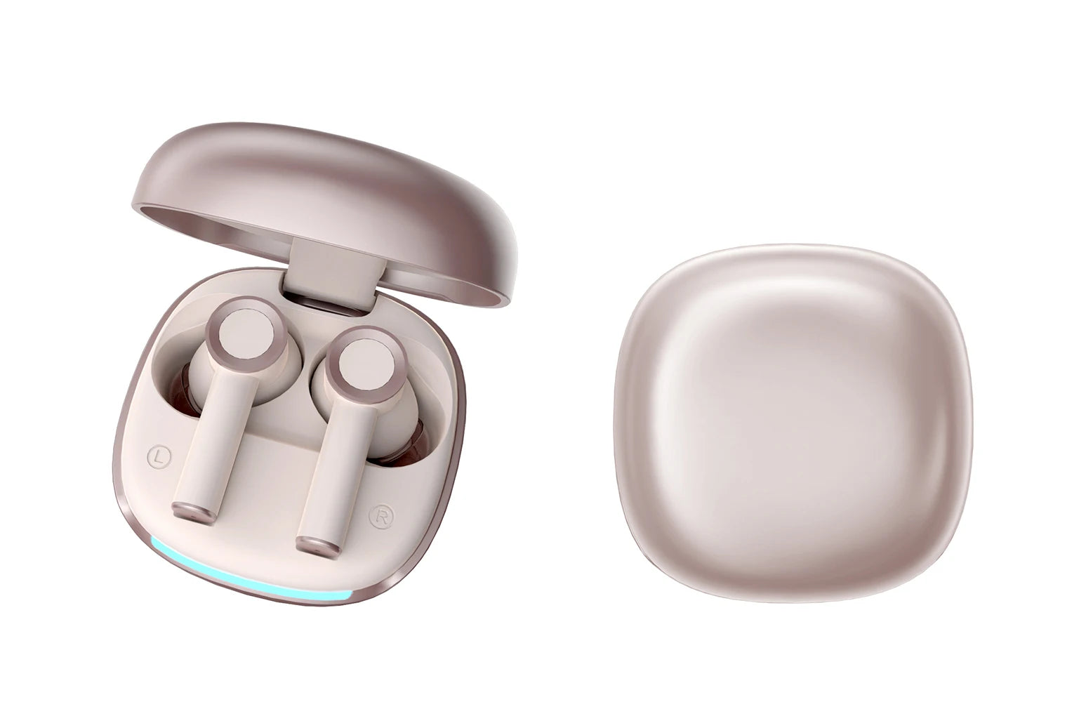 JMT-124746 Wireless Bluetooth V6.0 In-Ear Earbuds with ENC+ANC and LED Battery Indicator