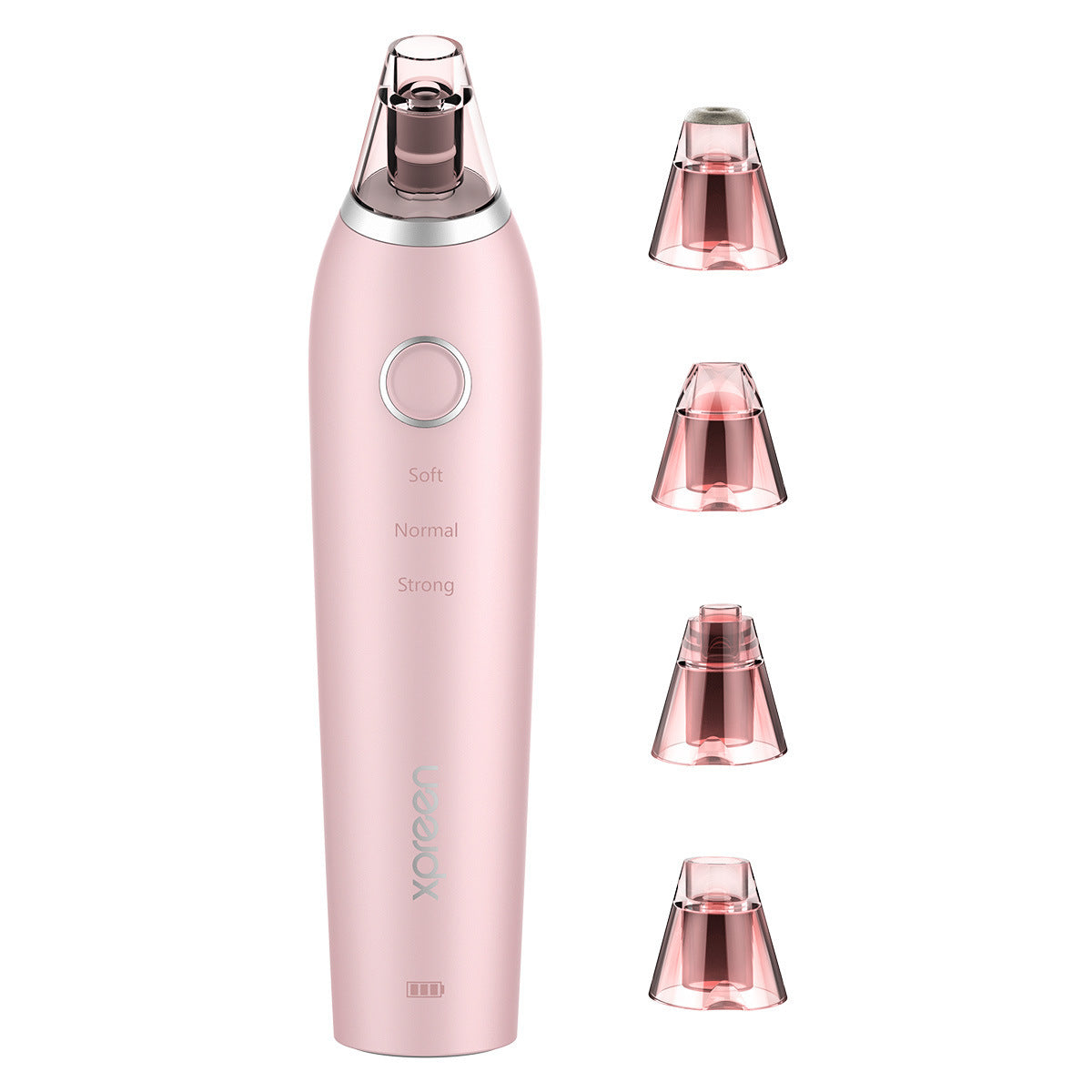 JMT-124810 Electric Micro-Crystal Blackhead Suction Device with Adjustable Suction Levels and Probes for Pore Cleaning