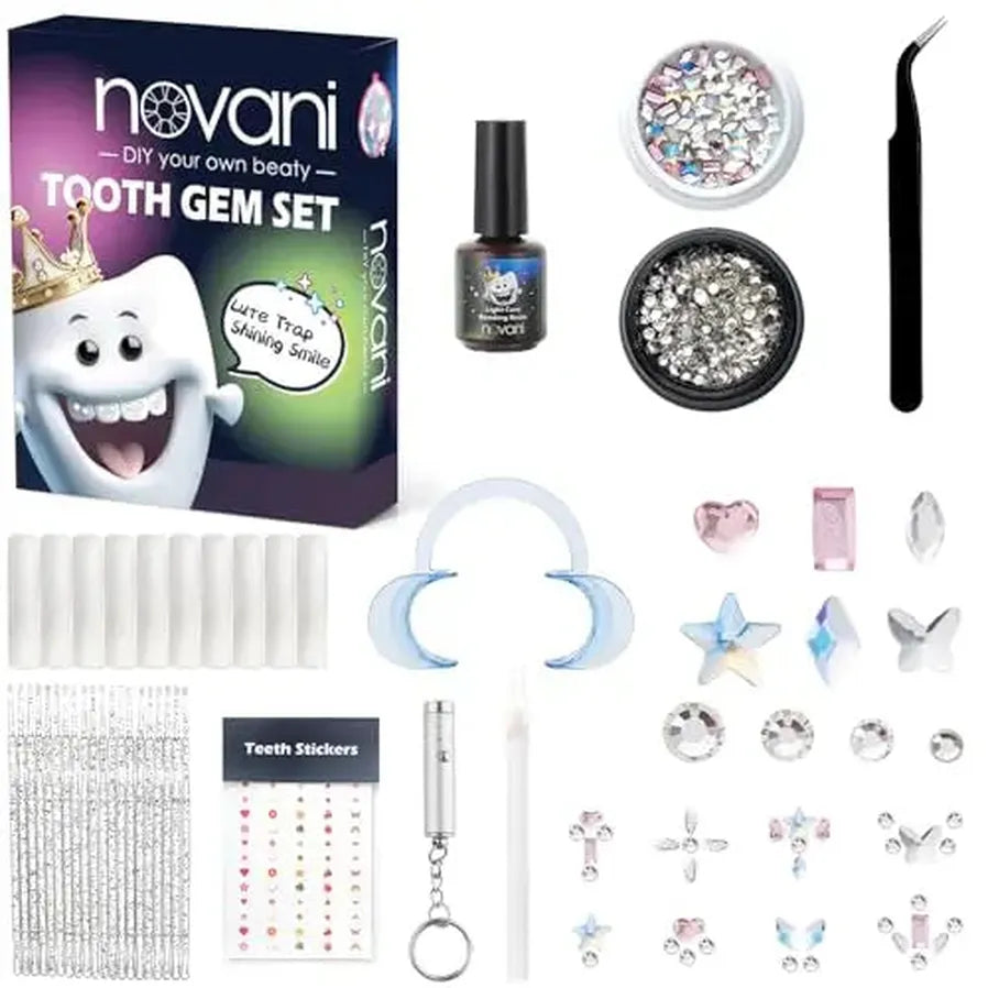 JMT-124938 Fashionable Tooth Gems for Dental Decoration - Crystal Teeth Jewelry Ornaments