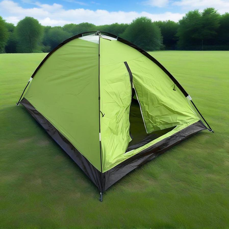 JMT-125450 Lightweight 2-Person Waterproof Dome Tent with Carry Bag for Outdoor Activities