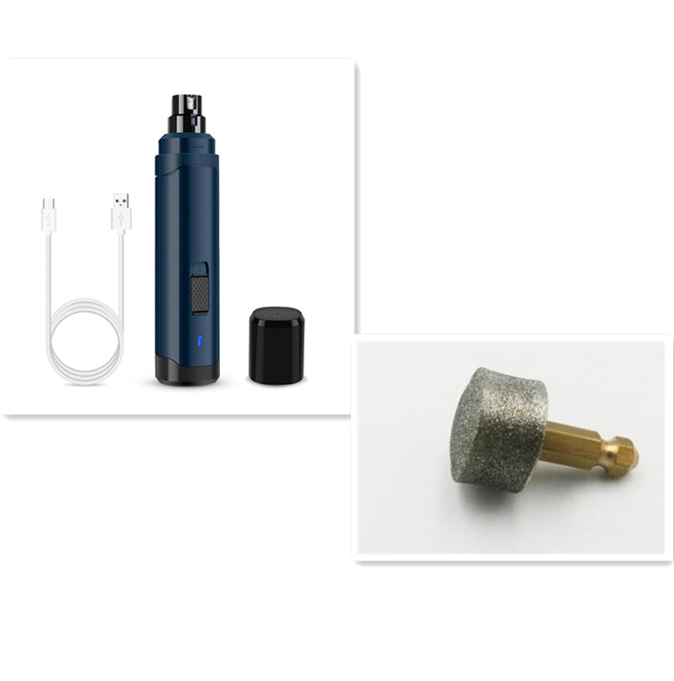 JMT-125642 Electric Pet Nail Grinder with Low Noise and Vibration for Dogs, Cats, and Small Animals
