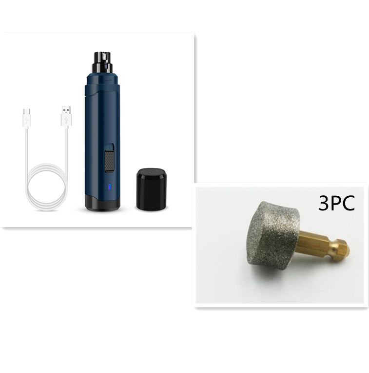 JMT-125642 Electric Pet Nail Grinder with Low Noise and Vibration for Dogs, Cats, and Small Animals