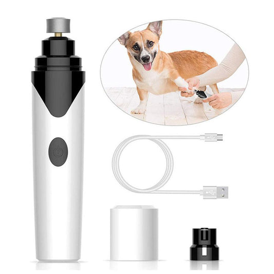 JMT-125642 Electric Pet Nail Grinder with Low Noise and Vibration for Dogs, Cats, and Small Animals