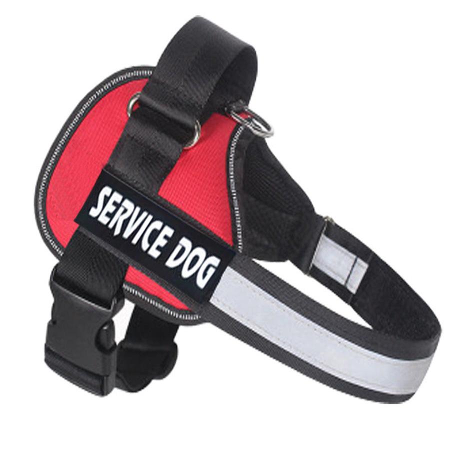 JMT-125898 Small to Medium Dog Breast Sling Harness - Adjustable Cloth Pet Chest Strap in Multiple Colors