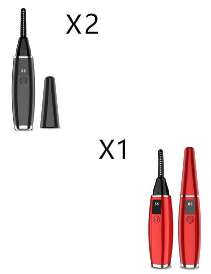JMT-125962 Portable Electric Eyelash Curler - Compact Design, Rapid Heating, Rechargeable Battery