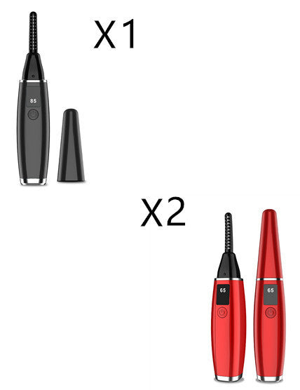 JMT-125962 Portable Electric Eyelash Curler - Compact Design, Rapid Heating, Rechargeable Battery