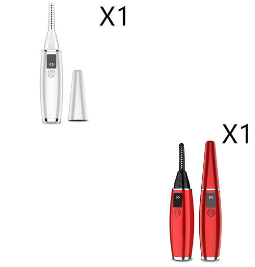 JMT-125962 Portable Electric Eyelash Curler - Compact Design, Rapid Heating, Rechargeable Battery