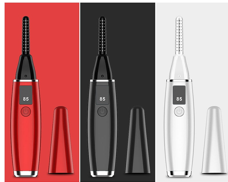 JMT-125962 Portable Electric Eyelash Curler - Compact Design, Rapid Heating, Rechargeable Battery