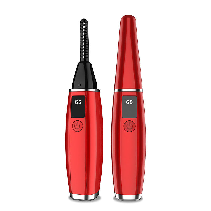 JMT-125962 Portable Electric Eyelash Curler - Compact Design, Rapid Heating, Rechargeable Battery