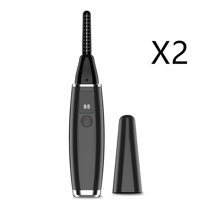 JMT-125962 Portable Electric Eyelash Curler - Compact Design, Rapid Heating, Rechargeable Battery