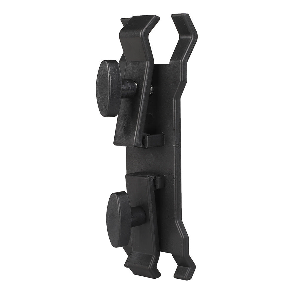 JMT-126090 Universal Tripod Umbrella Clip for Camera - Black ABS, Supports Up to 2kg