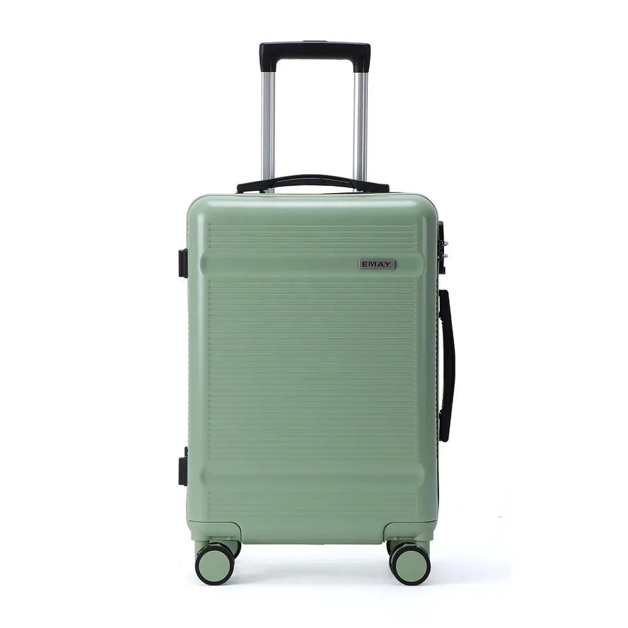JMT-126282 Designer Trolley ABS PC Luggage Storage Set – 3-Piece Travel Suitcase Collection