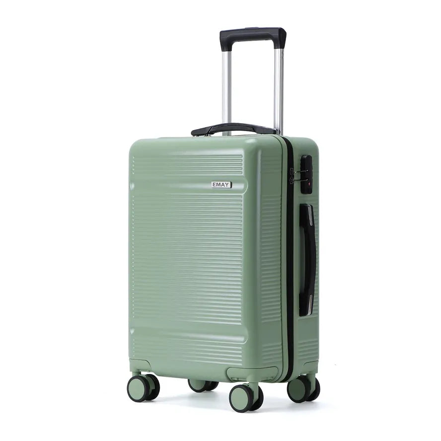 JMT-126282 Designer Trolley ABS PC Luggage Storage Set – 3-Piece Travel Suitcase Collection
