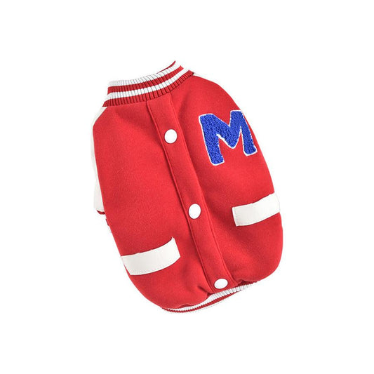 JMT-126346 Short-Sleeved Casual Cotton Coat in Blue and Red for Everyday Wear