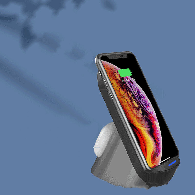 JMT-126410 Dual Vertical Wireless Charger for Mobile Phones and Headsets - Fast Charging Station