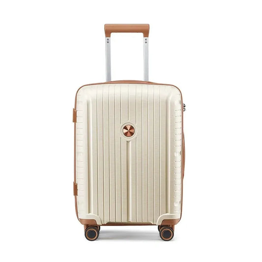 JMT-126602 Customisable 20/24/28 Inch Durable Travel Luggage with Silent Wheels, TSA Lock and Large Capacity Design